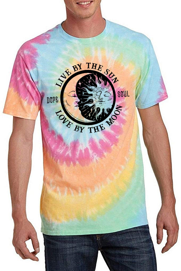 Live By the Sun Love By the Moon Tee